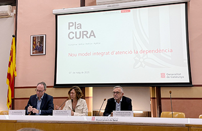 Catalunya activa el Pla CURA per agilitar la tramitació de la dependència