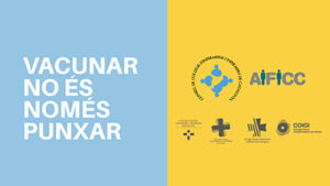 ‘Vacunar no és només punxar’,  la campanya del Consell i l’AIFICC  per visibilitzar el lideratge de  les infermeres al capdavant  de la vacunació