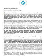 Posicionament Consell reunió amb Conseller de Salut 24.10.2011