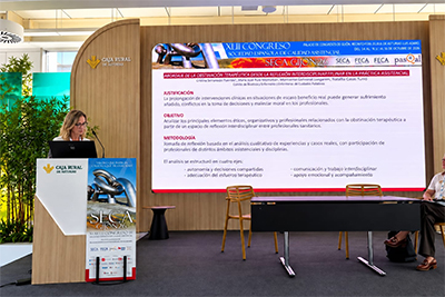 El CCIIC porta l’abordatge de l’obstinació terapèutica al congrés de qualitat assistencial a Gijón