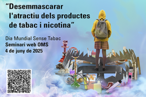 Webinar de l’OMS per desemmascarar les estratègies de la indústria tabaquera