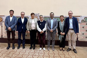 Reunió del Consell i els col·legis d’infermeres amb la consellera Olga Pané i directius de Salut